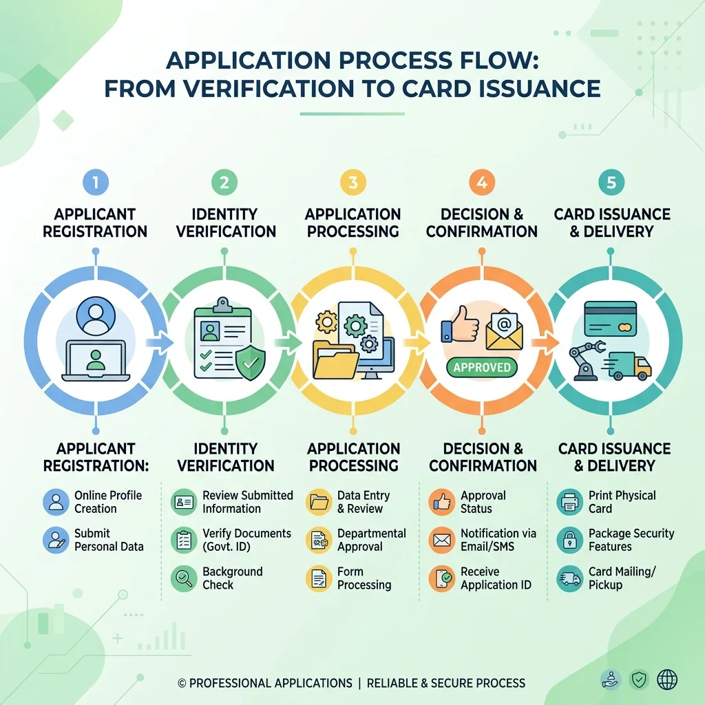 Step by step application flow for MGNREGA Job Card