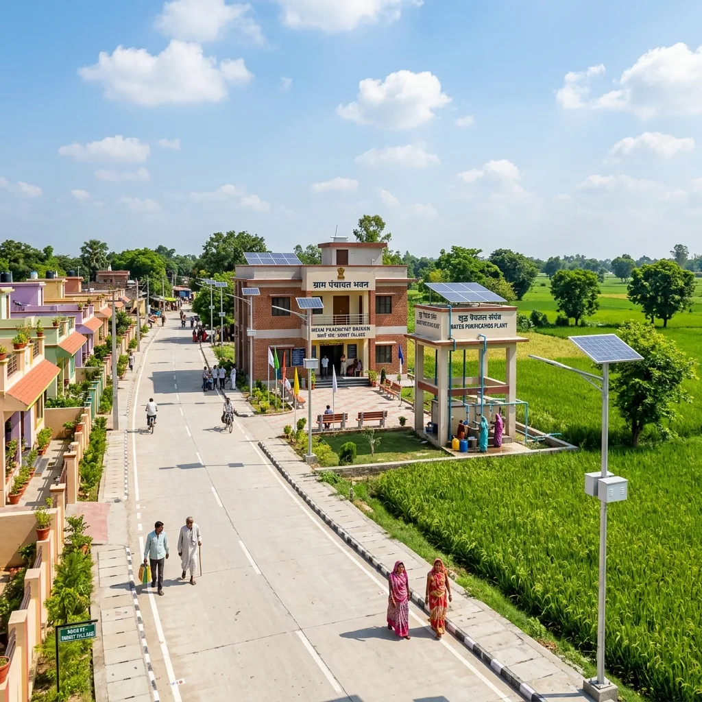 15th Finance Commission village development funds